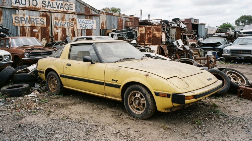 Mazda RX-7 Series 1 used rotary parts car